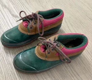 Chill Mark Duck Shoes Green Brown Lace Up Women’s Size 7 thumbnail 1
