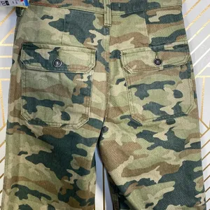 Free People‎ Remy Camouflage Pants in Moss Green thumbnail 9