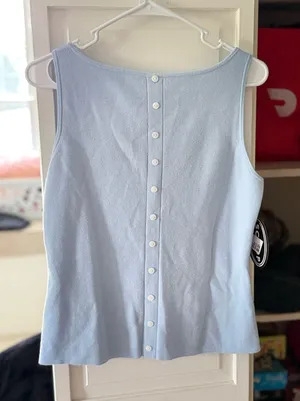 Walmart top Blue Size M thumbnail 1