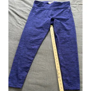 Marc New York Performance Purple Space Dye Leggings Womens Medium Athleisure thumbnail 7