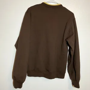 Artisan Vintage Double Collar 1/4 Zip Sweatshirt 90s Cardinal Fall Leaf Brown S thumbnail 5