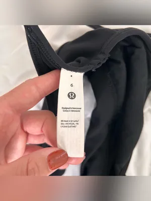 Lululemon Align Sweetheart Bra *Light Support, A/B Cup Black 6 thumbnail 8