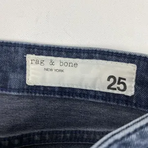 Rag & Bone Cate Mid-Rise Ankle Skinny Jeans Womens 25 Blue Medium Wash Denim‎ thumbnail 3