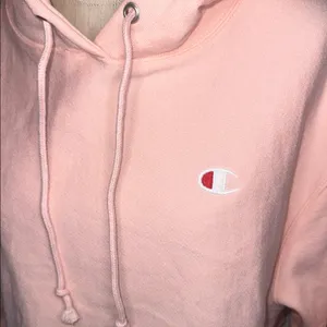 Champion Pink Cropped Hoodie thumbnail 3