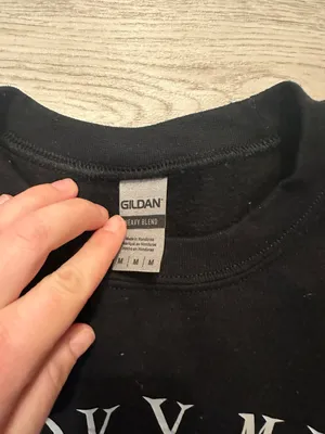 Gildan Spooky Mama Crew Neck thumbnail 3