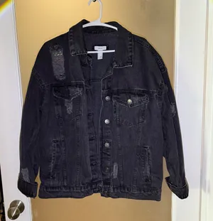 Oversized Jean Jacket Forever 21 thumbnail 1