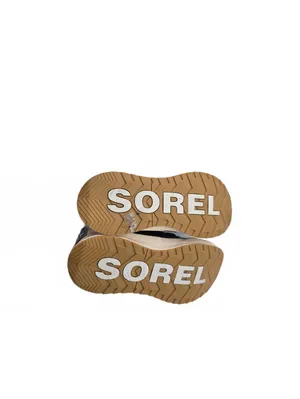 Sorel Womens Out N About Canvas Waterproof sneakers Size 8 Blue Walk Hike Camp thumbnail 6