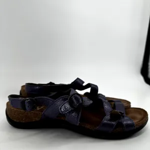 Dansko Jameson Sporty Trail Sandals Strappy Buckle Leather Purple EU 40 US 9 thumbnail 3