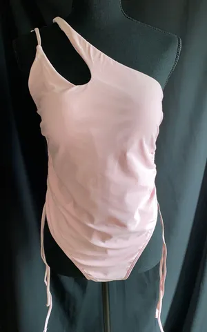 Baby Pink Cheeky Bikini thumbnail 1