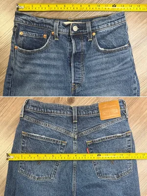 Levi’s Premium Ribcage Straight Ankle Jeans 27 My Honor Dark Wash $110 thumbnail 9