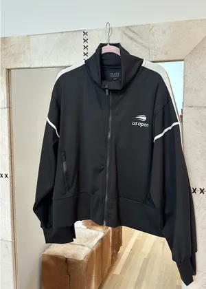 US Open Black Zip Down Jacket Size XL thumbnail 3