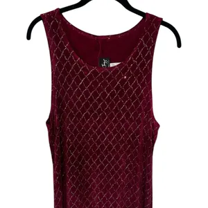Vintage All That Jazz Glittery Maxi Dress Liquid Knit Whimsygoth Evening Party thumbnail 3