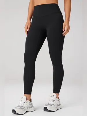 Fabletics The No-Seam Pureluxe TLC Leggings 7/8 In Black Size Large thumbnail 3