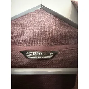 Arcteryx Laina Sweater Womens S Purple Funnel Neck Knit Pullover Top thumbnail 8