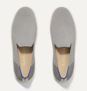 Rothy’s The Original Slip On Sneaker in Light Grey Sz 8 thumbnail 1