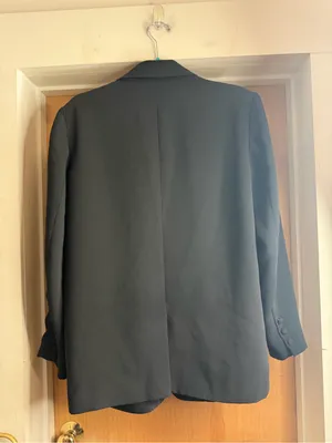 Good American Women’s Black Classic Blazer Jacket. Size: S/M thumbnail 4