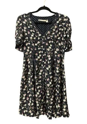 Chelsea & Violet blue floral print dress thumbnail 1