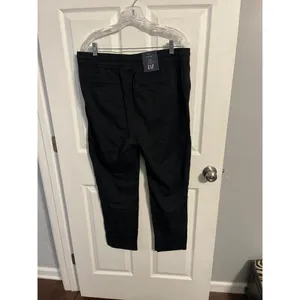 GAP Womens Easy Straight Pull-on Pants True Black Size Large Tall New With Tags thumbnail 5