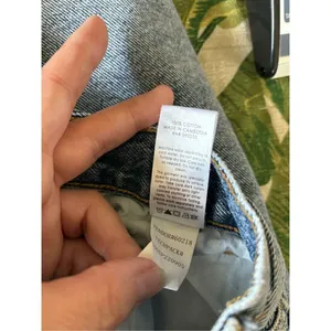 PacSun Dad Jeans Distressed Light Wash Button Fly Size 27 thumbnail 4