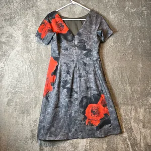 Kay Unger Women’s Floral Dress size 4‎ thumbnail 3