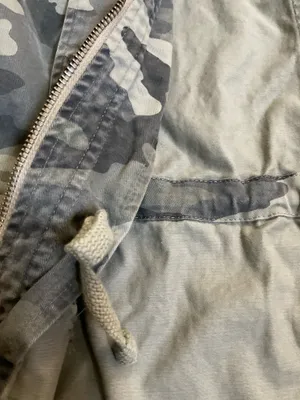 Lucky Brand Camo Coat Green Parka Anorak Jacket Women’s thumbnail 9
