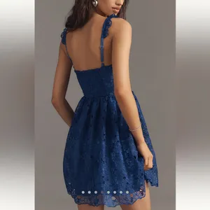 Anthropologie Sleeveless Sweetheart Lace Mini Dress thumbnail 4