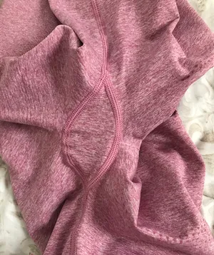 Gymshark Pink Vital Seamless Leggings thumbnail 3