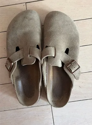 Birkenstock Clogs Suede Boston thumbnail 1