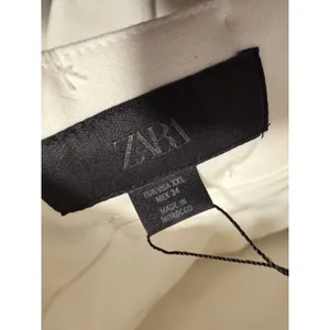 Zara White Bow Low Back Mini Dress Bachelorette Bridal Bride Shower thumbnail 4