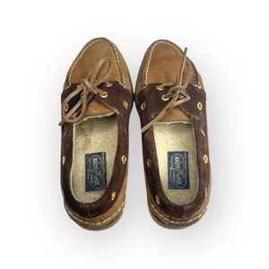 Sperry Top-Sider ™® ✌︎︎ Gold Eyelet Leather Boat Shoes ✌︎︎ 2 Tone Brown ✌︎︎ 6M thumbnail 14