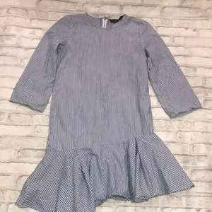 Zara trafaluc striped dress thumbnail 1