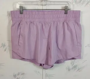 Avia Light Purple Athletic Shorts thumbnail 1