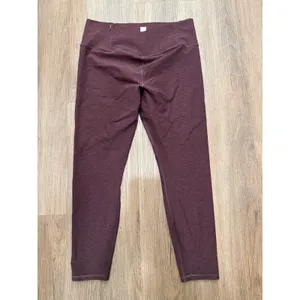 Vuori Clean Elevation Legging Claret Heather Purple High Rise‎ VW444 Womens XL thumbnail 2