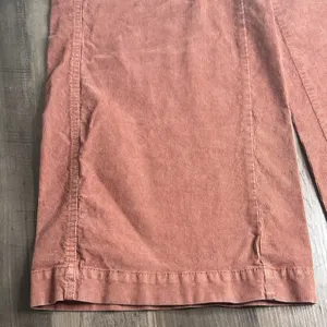 Pilcro Rust Corduroy Wide Leg Pants thumbnail 6