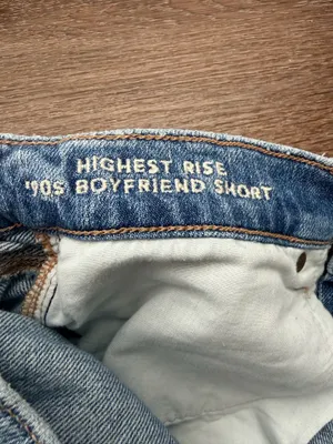 American Eagle Highest Rise 90s Boyfriend Shorts thumbnail 7