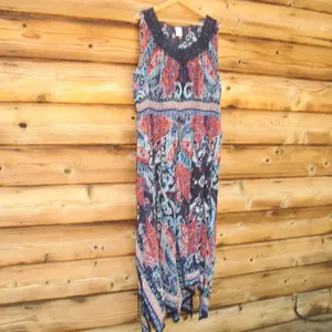 BILA Bohemian Print Maxi Dress thumbnail 3