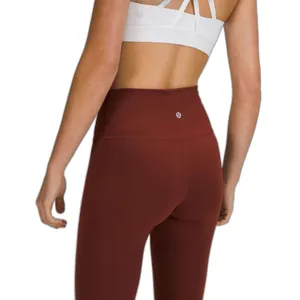 Lululemon Wunder Train High-Rise Tight 25" Date Brown thumbnail 7