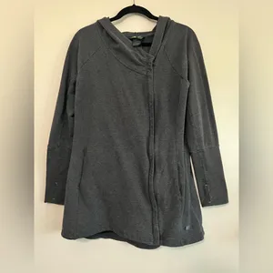 The North Face Women’s Draped‎ Open-Front Hooded Cardigan Jacket Size XL thumbnail 2