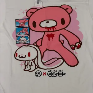 NWT Goomybear x Han-O-Usagi Kawaii Graphic Tee Anime Streetwear Small thumbnail 2