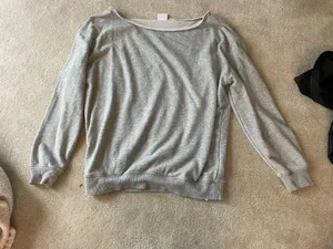Urban Outfitters Off the Shoulder Sweatshirt thumbnail 4