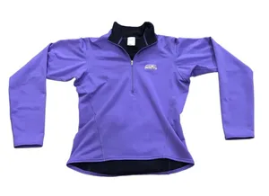 Patagonia Purple 1/2 zip pullover with back pocket S base layer pull over thumbnail 1