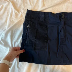Abercrombie & Fitch 2000’s mixed fabric micro mini skirt NWT thumbnail 3
