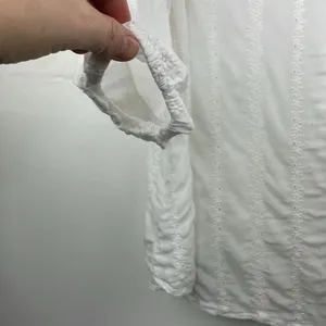 Torrid White Eyelet & Lace Embroidered Hi-Lo Blouse size 1X thumbnail 11