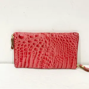 Brahmin‎ Red Leather Double Zip Pouch thumbnail 3