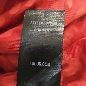 Lulu's -1722 Born To Be Wild Rust Red Leopard Print Velvet‎ Mesh Bodysuit Medium thumbnail 5