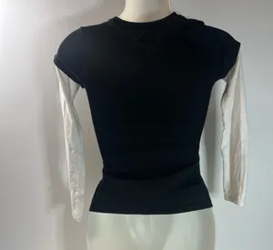 Glitter Christmas Tee Black Size XXS thumbnail 3