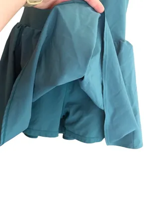 JoyLab Dark Teal Blue Athletic Dress thumbnail 5