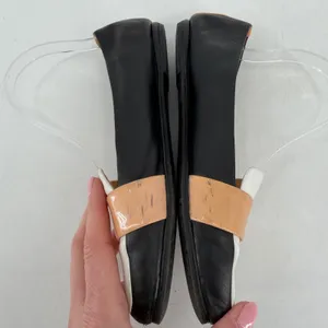 Reed Krakoff Loafers Women Size‎ 6 Black White Tan Leather Colorblock Minimal thumbnail 4