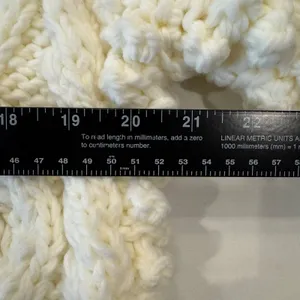 Chicwish Sweater Cream Hand Knit Cardigan Chunky Fisherman - Check Measurements thumbnail 10