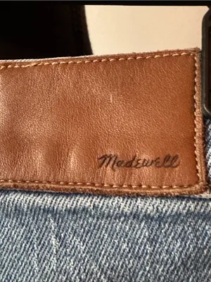 Madewell the perfect vintage Jean raw hem sz 23 EUC thumbnail 6